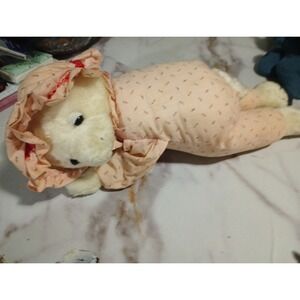 Y2K Vintage‎ Sleepy Bear Plush Toy Stuffed Animal Collectible Cute Rare Old